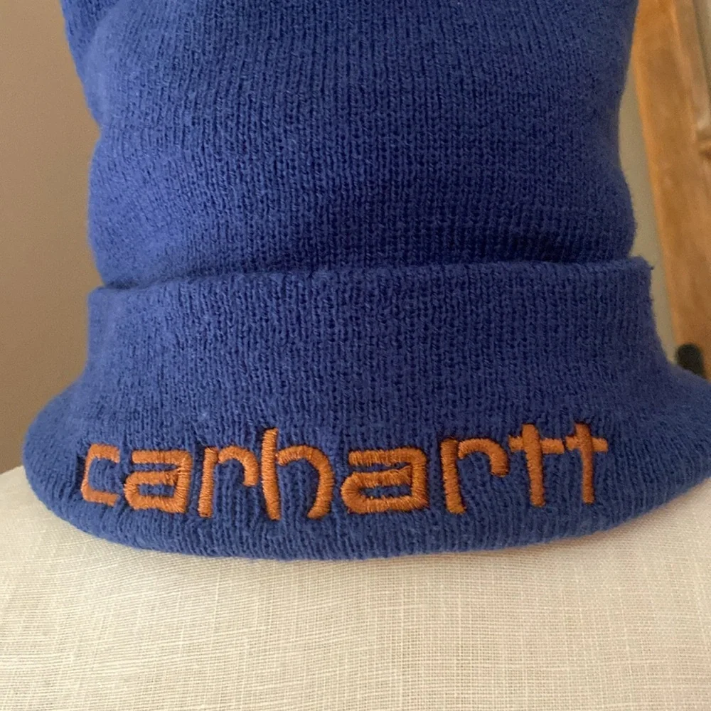Carhartt blue winter hat